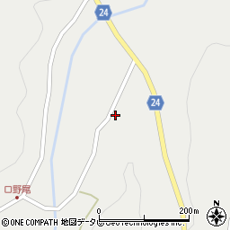 大分県杵築市山香町大字久木野尾2629周辺の地図