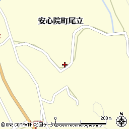 大分県宇佐市安心院町尾立791周辺の地図