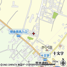 福岡県朝倉市三奈木2789-5周辺の地図