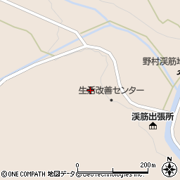 愛媛県西予市野村町鳥鹿野951周辺の地図