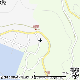 長崎県松浦市福島町鍋串免4周辺の地図