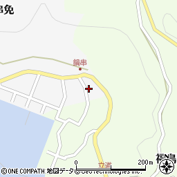 長崎県松浦市福島町鍋串免2周辺の地図