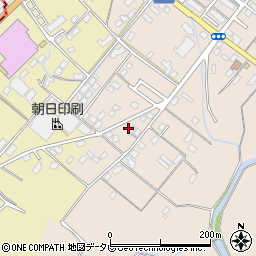 古賀精肉店周辺の地図