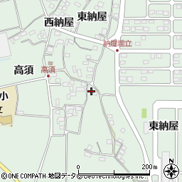 大分県杵築市片野高須1215-1周辺の地図