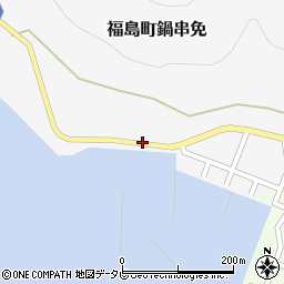 長崎県松浦市福島町鍋串免117-2周辺の地図