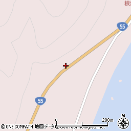 高知県室戸市佐喜浜町3866-1周辺の地図