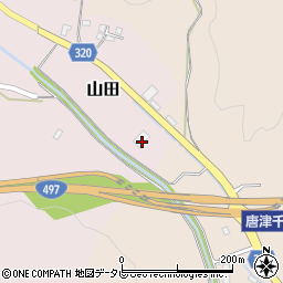 佐賀県唐津市山田4646周辺の地図
