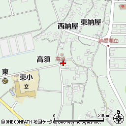 大分県杵築市片野高須1143周辺の地図