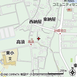 大分県杵築市片野高須999周辺の地図