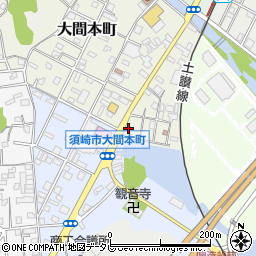 有限会社山崎商店　ビバシティ須崎給油所周辺の地図