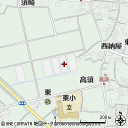 大分県杵築市片野高須840周辺の地図