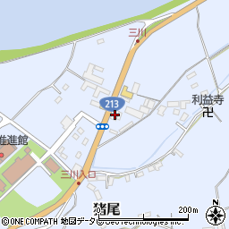 コスモ三川ＳＳ周辺の地図