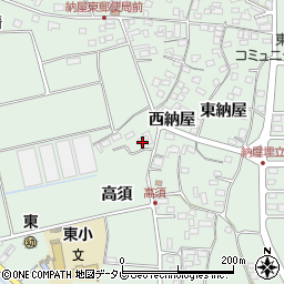 大分県杵築市片野高須906周辺の地図