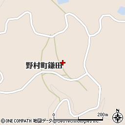 愛媛県西予市野村町鎌田782周辺の地図