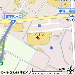 イオン甘木ショッピングセンター　ひよ子周辺の地図