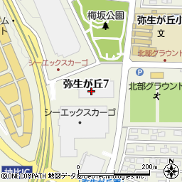 ピップ株式会社九州支店周辺の地図