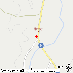 大分県杵築市山香町大字久木野尾2863-1周辺の地図