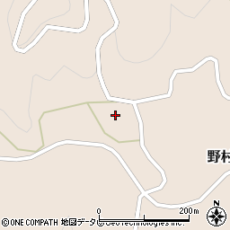 愛媛県西予市野村町鎌田613-1周辺の地図