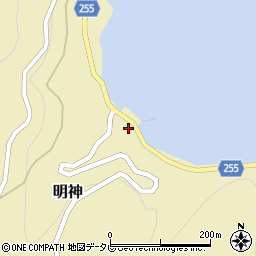 愛媛県西宇和郡伊方町明神46周辺の地図