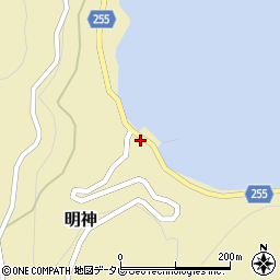 愛媛県西宇和郡伊方町明神41周辺の地図