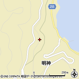 愛媛県西宇和郡伊方町明神115周辺の地図