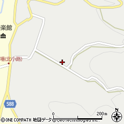 福岡県朝倉市黒松2206周辺の地図