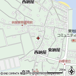 大分県杵築市片野高須周辺の地図