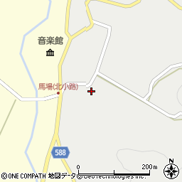 福岡県朝倉市黒松2173周辺の地図