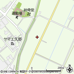 下浦甘木線周辺の地図