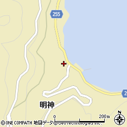 愛媛県西宇和郡伊方町明神71周辺の地図