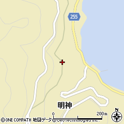 愛媛県西宇和郡伊方町明神116周辺の地図