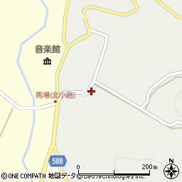 福岡県朝倉市黒松2171周辺の地図