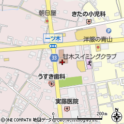 甘木・朝倉消防本部予防課周辺の地図
