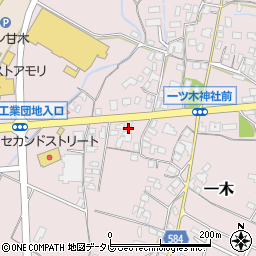 すき家朝倉甘木店周辺の地図
