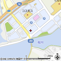 高知県須崎市桐間南周辺の地図