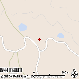 愛媛県西予市野村町鎌田943周辺の地図