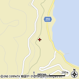 愛媛県西宇和郡伊方町明神279周辺の地図