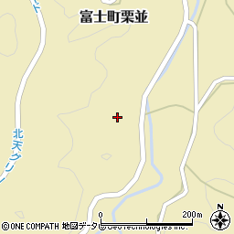 佐賀県佐賀市富士町大字栗並2322周辺の地図