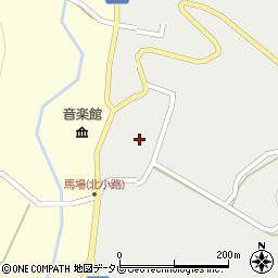 福岡県朝倉市黒松1619-1周辺の地図