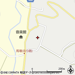 福岡県朝倉市黒松1619周辺の地図