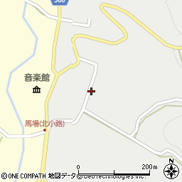 福岡県朝倉市黒松1615周辺の地図