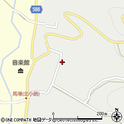 福岡県朝倉市黒松1612周辺の地図