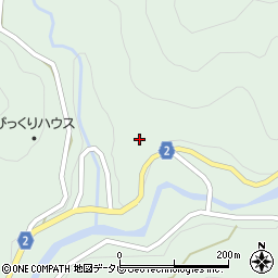 愛媛県西予市城川町窪野2560周辺の地図