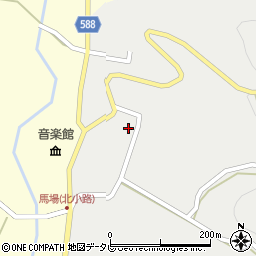 福岡県朝倉市黒松1627周辺の地図