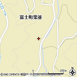佐賀県佐賀市富士町大字栗並2336周辺の地図