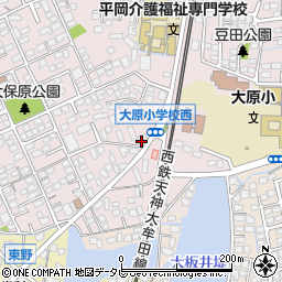 小郡バレエスタジオ周辺の地図