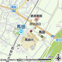 馬田学童保育所周辺の地図
