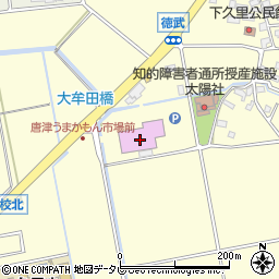 ＪＡ唐津うまかもん市場周辺の地図