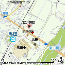 まちのくすり屋さん朝倉店周辺の地図