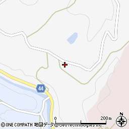 愛媛県西予市野村町高瀬220周辺の地図